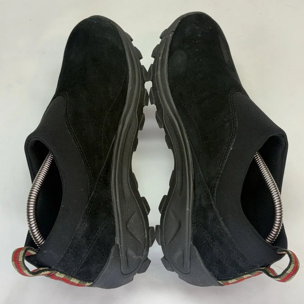 Merrell Winter Moc 3 Mens Slip On Hiking Shoe Suede Size 8.5 Black